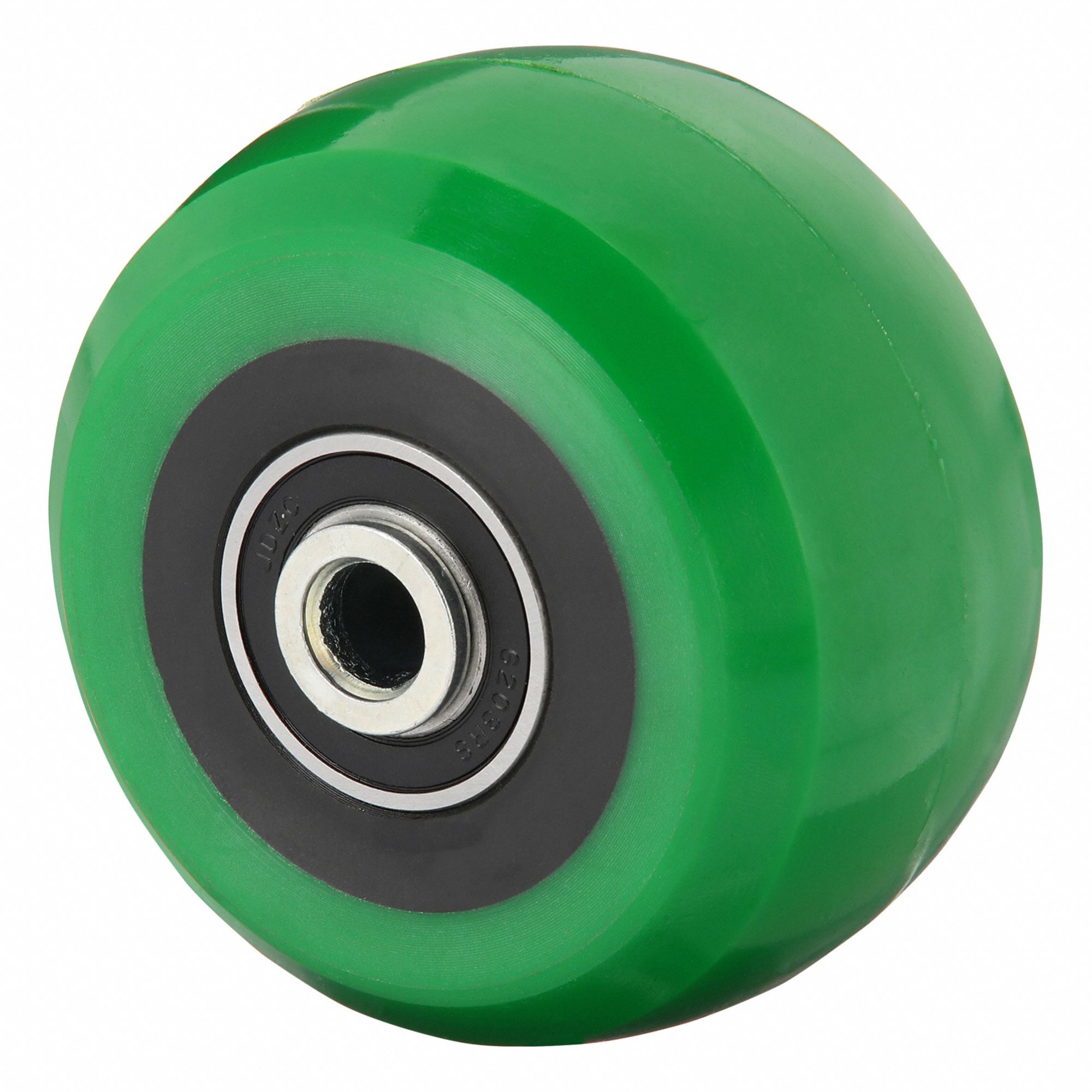SOLID POLYURETHANE WHEEL, 4 IN WHEEL DIAMETER, 2¼ IN WHEEL W, 1,000 LB LOAD RATING