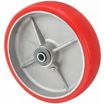 Polyurethane Tread on Aluminum Core Wheels