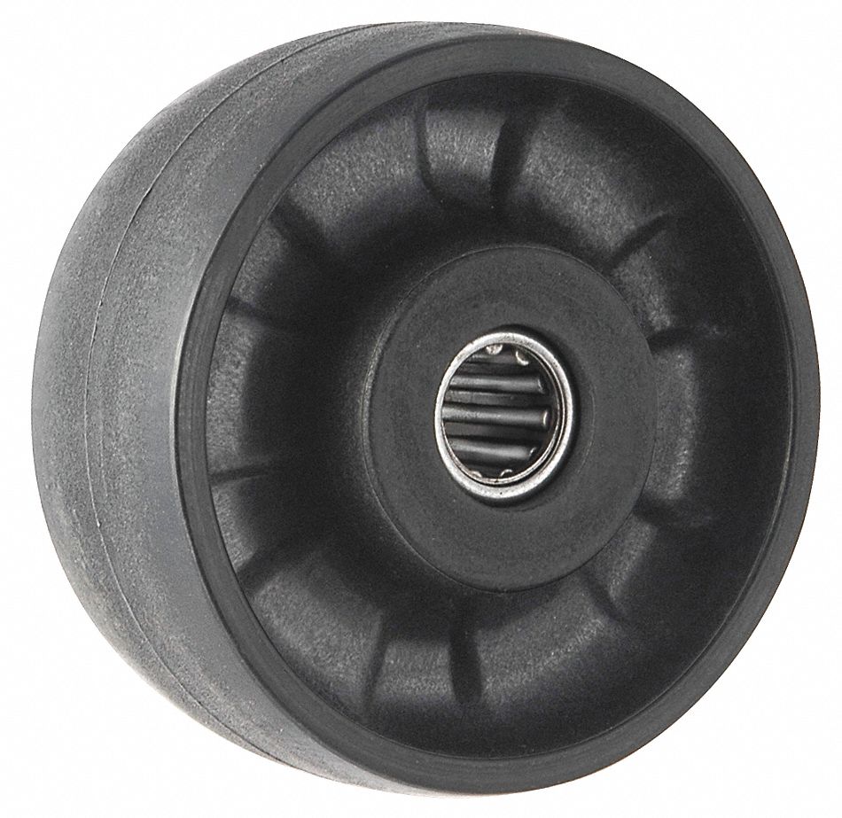 Nylon Tread Wheel, 4 in Wheel Dia., 800 lb Load Rating - Grainger