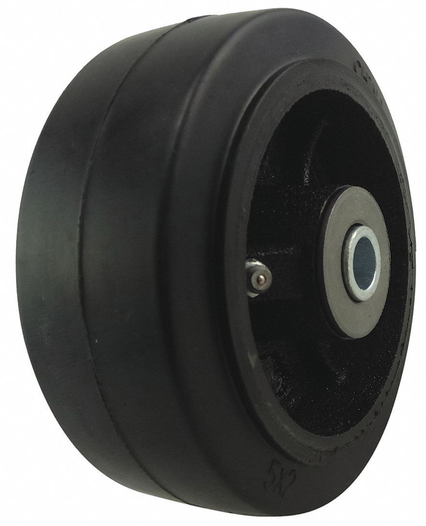 Caster Wheel 5 dia 500 lb Black