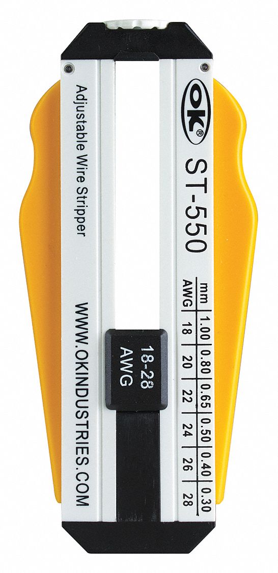2RZR6 - Adjustable Wire Stripper 18-28 AWG