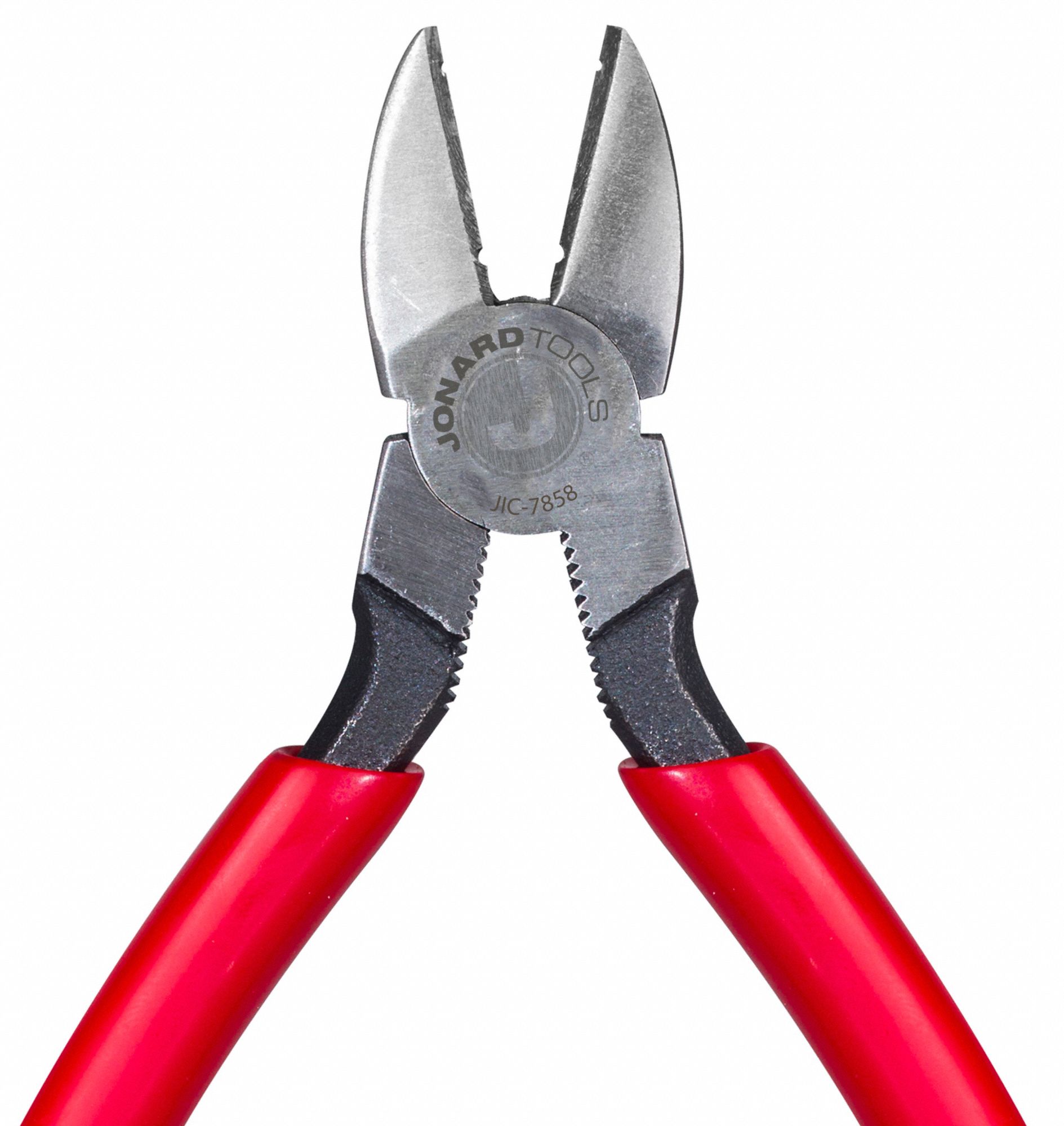 JONARD TOOLS Diagonal Cutting Pliers, Cut Flush, Jaw Width 3/4 in