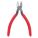 DIAGONAL CUTTING PLIER, FLUSH, ⅞ IN JAW L, ¾ IN JAW W, 6¼ IN OVERALL L, STANDARD CUSHION GRIP