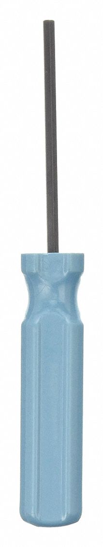 TAMPER RESISTANT HEX SCREWDRIVER, 5/32 IN TIP SIZE