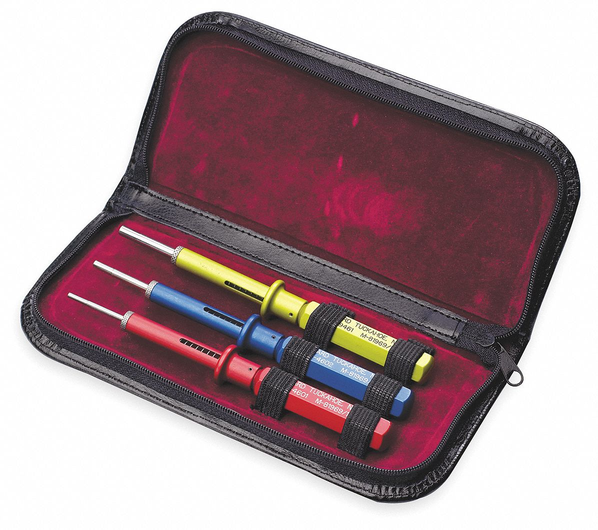 PIN EXTRACTION REMOVAL TOOL KIT, 6 IN TOOL L, 12/16/20 CONTACT SIZE, 1 PINS