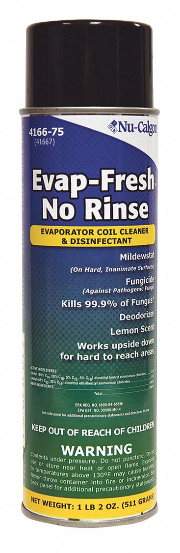 Nu-Calgon 4166-75 Evap-Fresh Evaporator Coil Cleaner 18oz Aerosol Can