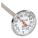 DIAL POCKET THERMOMETER, 1 IN DIAL DIAMETER, 5 IN STEM L, GLOW-IN-THE-DARK, +/- 2% ACCURACY
