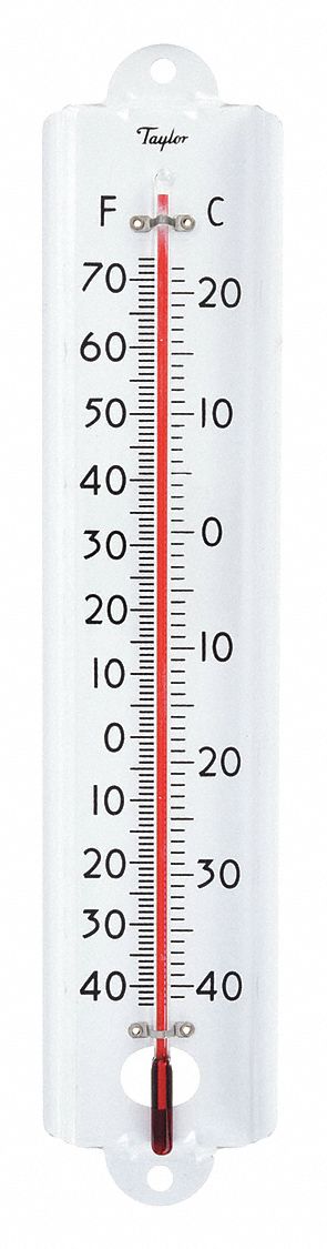 Taylor 5154 Window Wall Thermometer: Tubed Thermometers