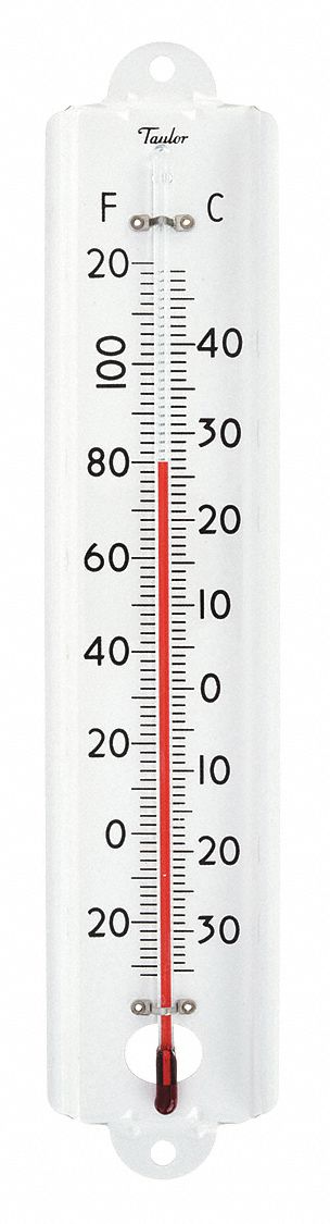 Thermometer Analog Bimetall 120°C Anlegethermometer