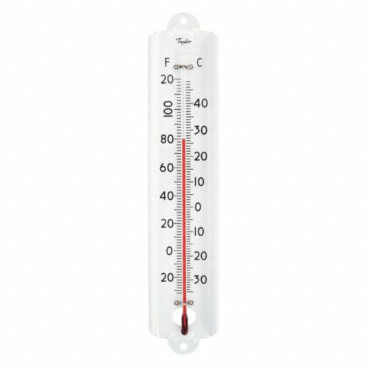 Derde excuus contrast Wall-Mount, -30° to 120°F/-30° to 50°C, Analog Thermometer - 2T706|1105 -  Grainger