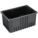 ESD DIVIDER BOX,16-1/2X10-7/8X8 IN,BLACK