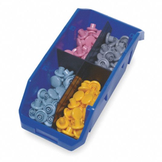 QUANTUM STORAGE SYSTEMS Divider, Black, ESD Conductive No, Overall