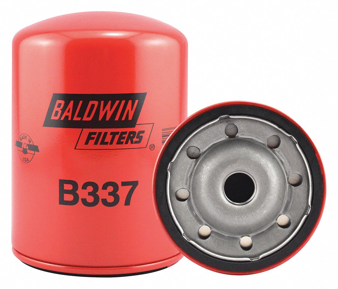 BALDWIN FILTERS  Spin On Oil  Filter  Length 5 27 32 
