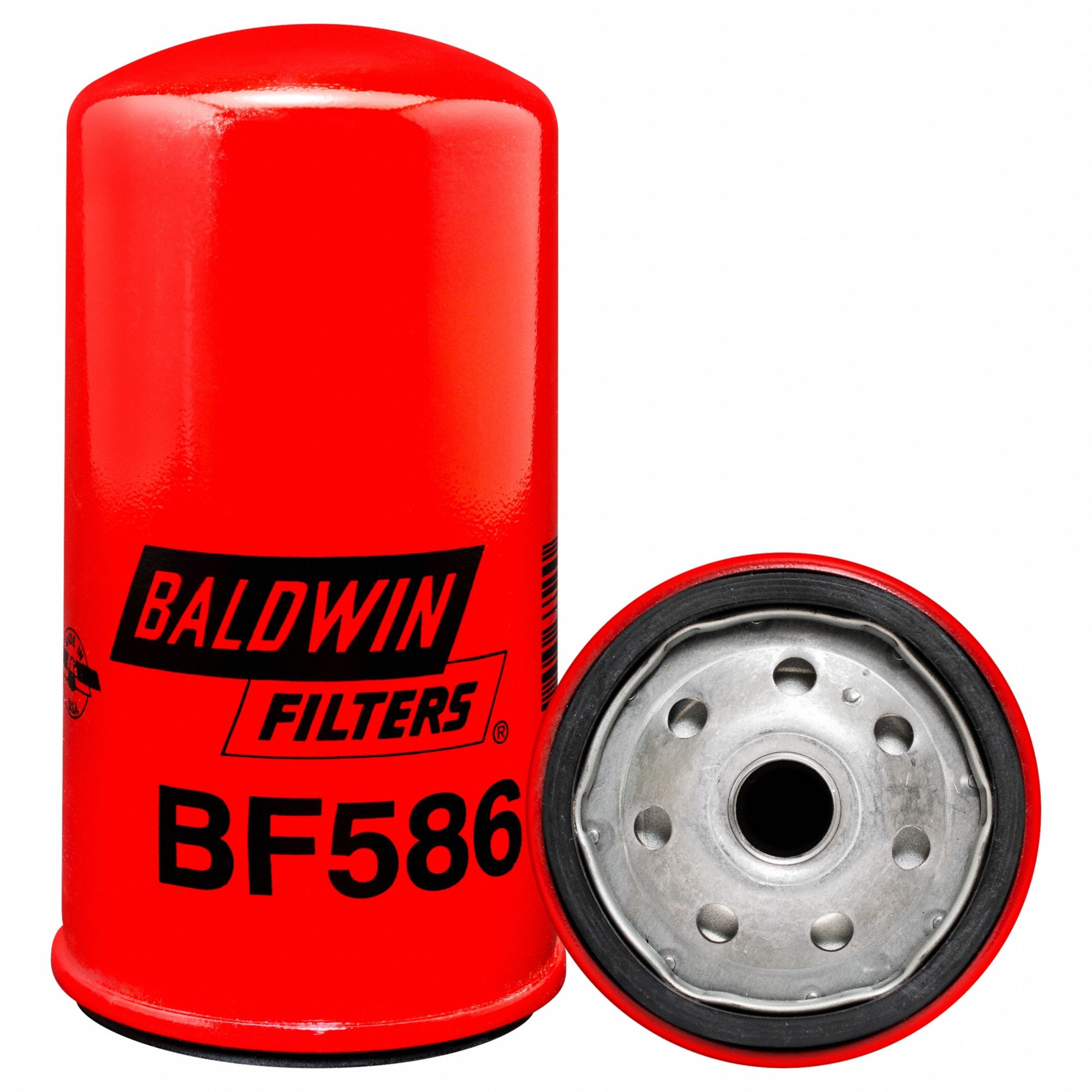 BALDWIN FILTERS, Spin-On, 3 1/32 in Outside Dia, Fuel Filter - 2TCL4 ...