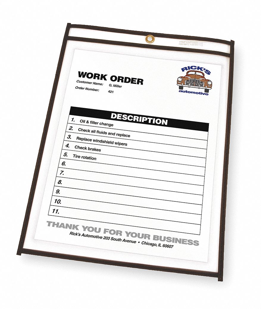 Desktop Organizers, Clear Sheet Protectors - Protect & Preserve Office  Documents