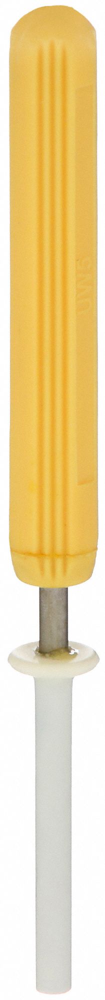 Manual Unwrapping Tool: 5 1/2 in Tool Lg, 1 in Wrapping Terminal Hole Dp