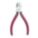 DIAGONAL CUTTING PLIER, FLUSH, STRAIGHT, 3/4 IN JAW L, 1/2 IN JAW W, 5 1/8 IN OVERALL L