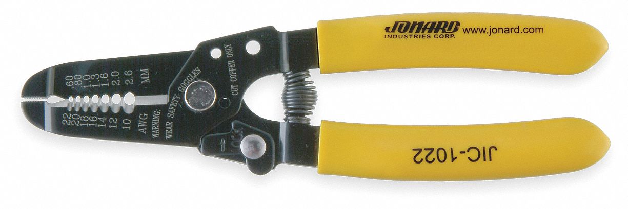 WIRE STRIPPER/CUTTER, CUTTING/STRIPPING, 6 3/4 IN PRODUCT L, RG-59/6/RG-6, MANUAL