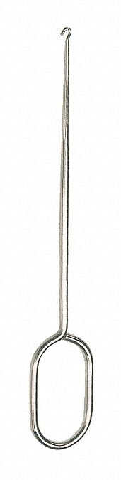 PULL HOOK, 6 IN TOOL L, ADJUSTMENT/ALIGNMENT/BURNISHERS, (5) PULL SPRING HOOKS, PULL