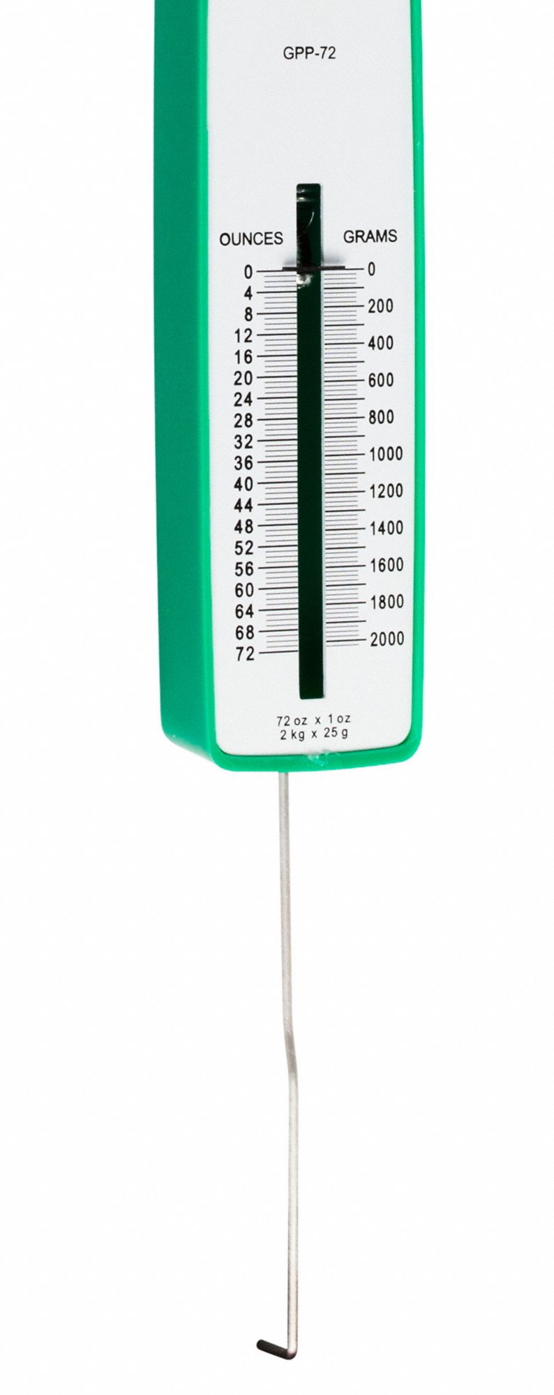 JONARD TOOLS PushPull Tension Gauge Ounces and Grams, 0 to 72 oz