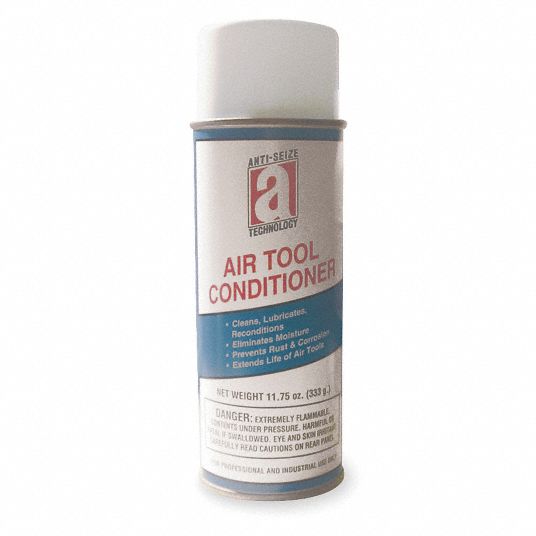 ANTI-SEIZE TECHNOLOGY Air Tool Conditioner/Cleaner, Water Based Base ...