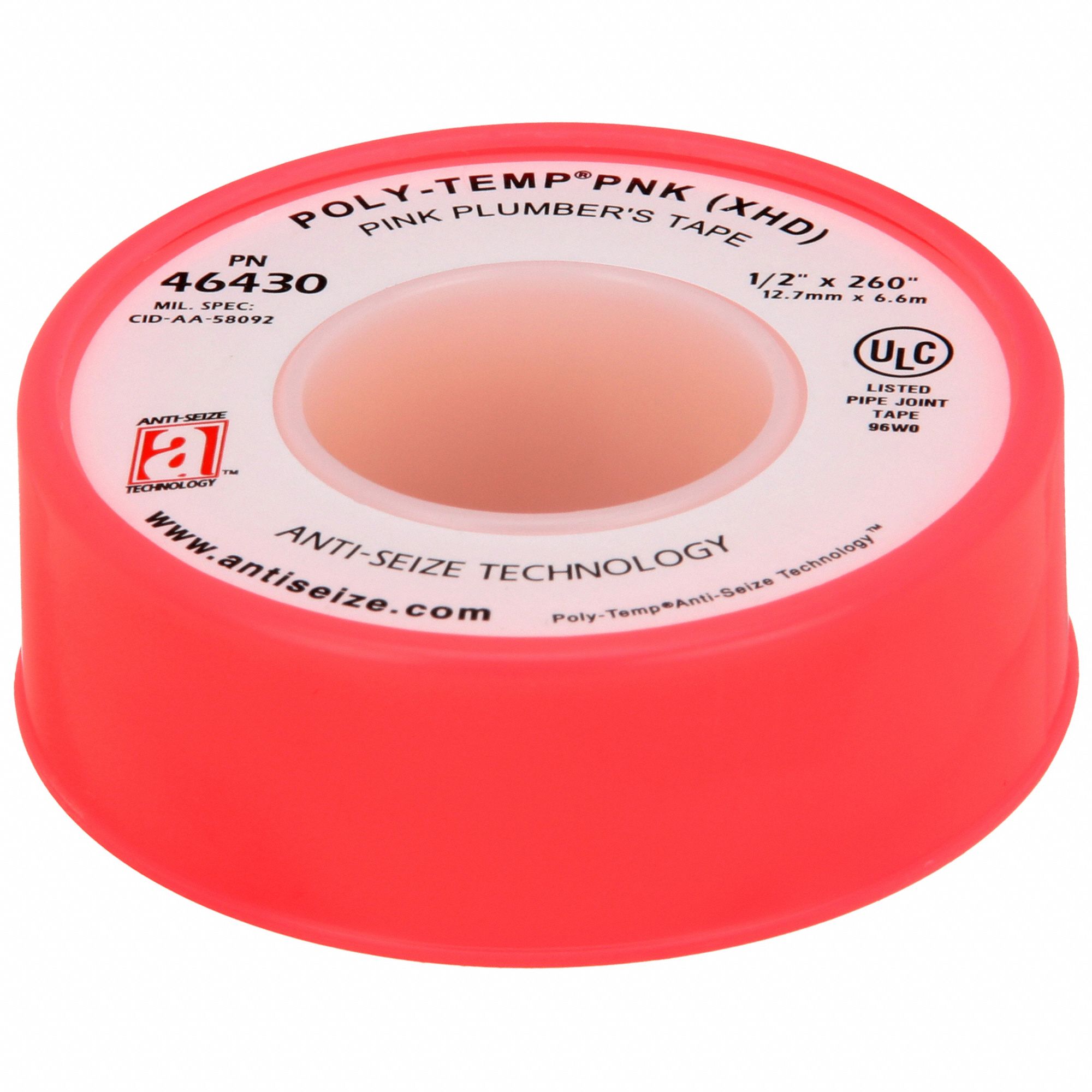 Teflon Tape  1/2 x 260 ft. Bulk Pack