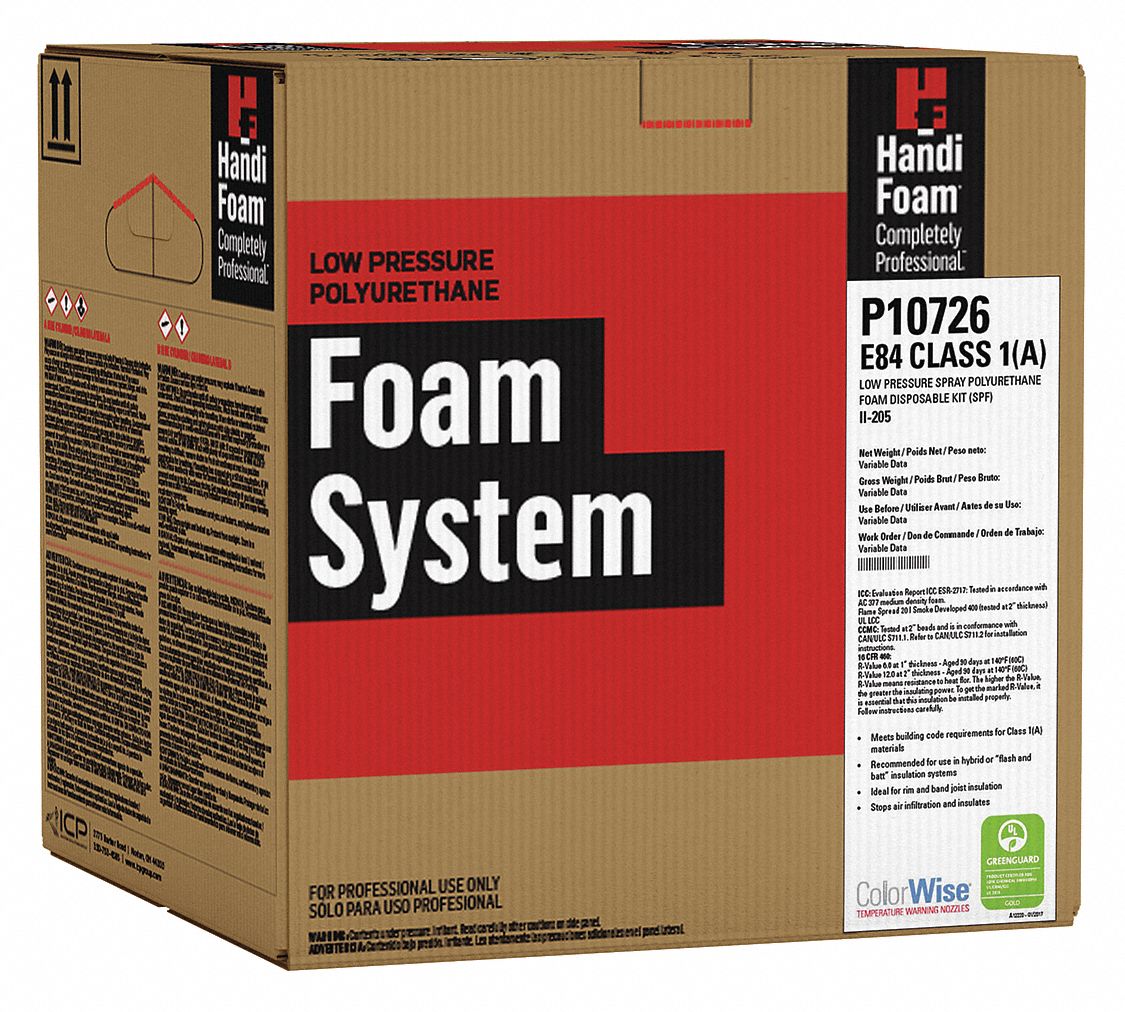 HANDIFOAM Insulating Spray Foam Insulation Kit 2 Components, 41 lb