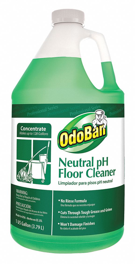 Odoban Neutral Floor Cleaner Jug 1, Ph Neutral Hardwood Floor Cleaner