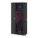 WARDROBE STORAGE CABINET, BLACK, 18 IN D X 36 IN W X 78 IN H