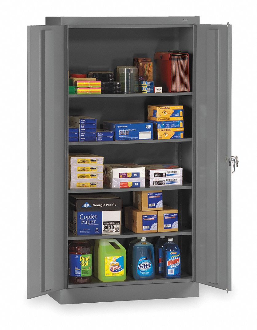 7224 ARMOIRE ASSMBL GRIS 36X24X72