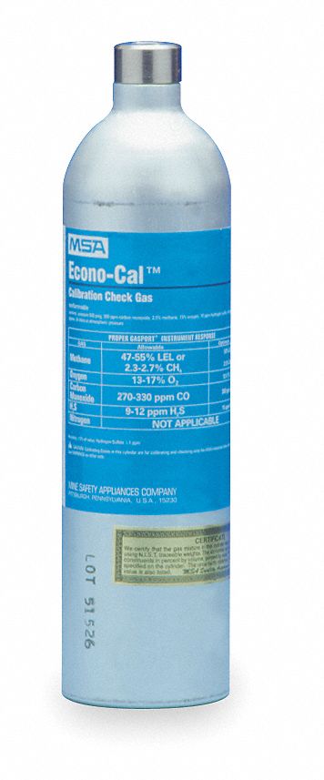 CYLINDER TYP2 AL 100PPM ISOBUTYLENE