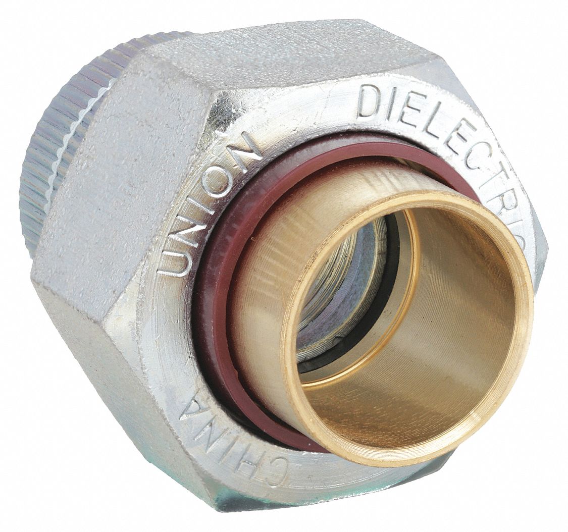 Hex Reducing Coupling: 3/4 in x 3/4 in Fitting Pipe Size, Nylon