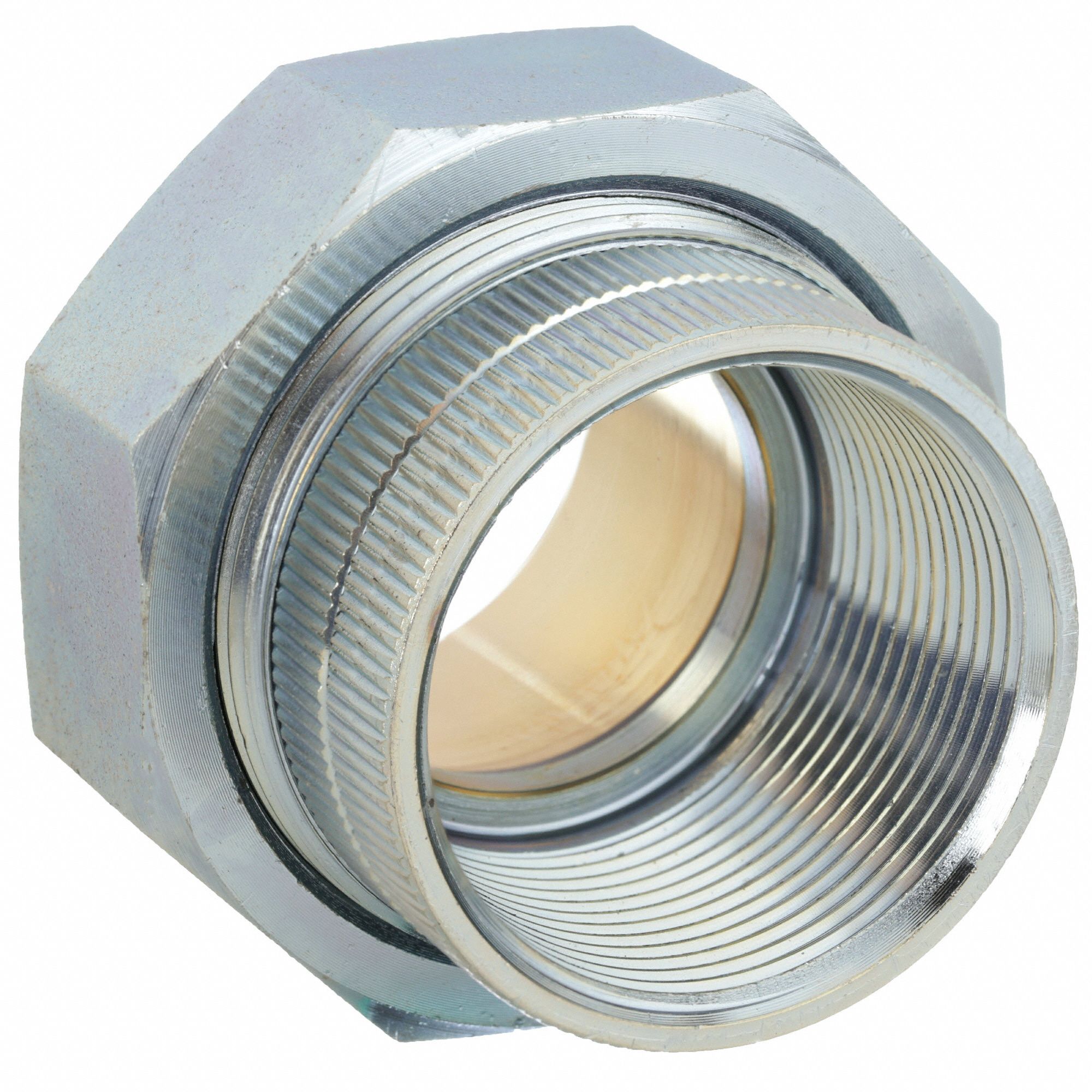 GRAINGER APPROVED 11/2 in Brass, Steel Dielectric Union with FIP x