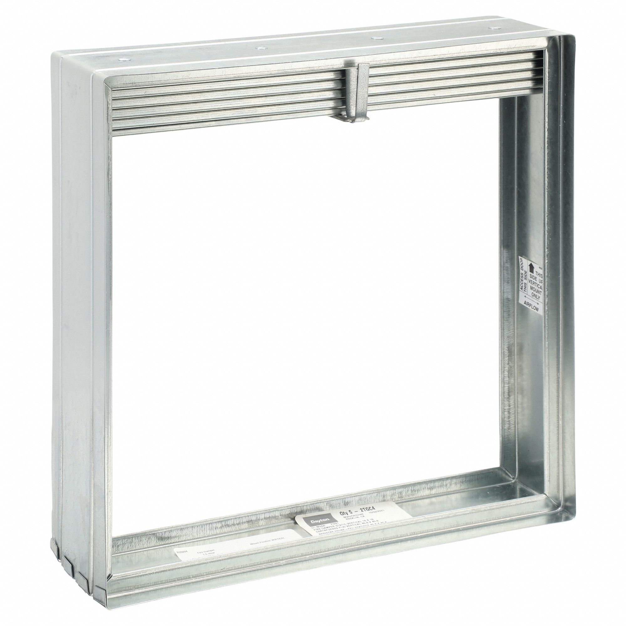 REG COUPE-FEU CARRE,L13-3/4PO