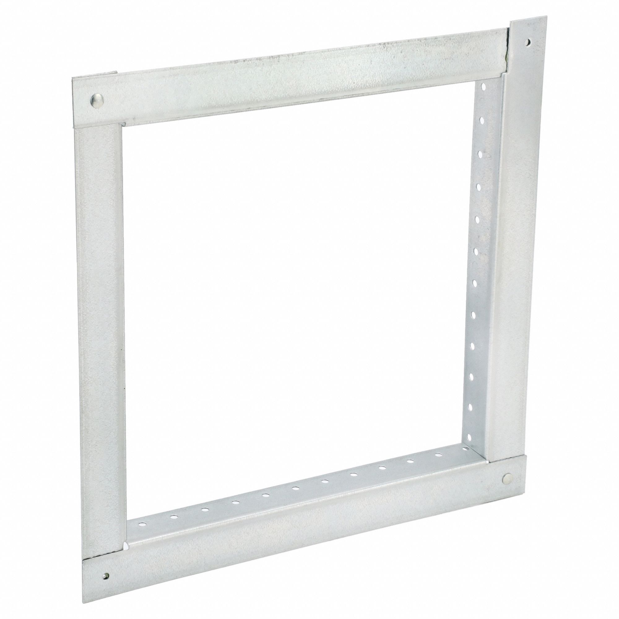 RETAINING ANGLE, 11¾ IN H, 11¾ IN W, GALVANIZED STEEL FRAME