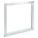 RETAINING ANGLE, 17¾ IN H, 17¾ IN W, GALVANIZED STEEL FRAME