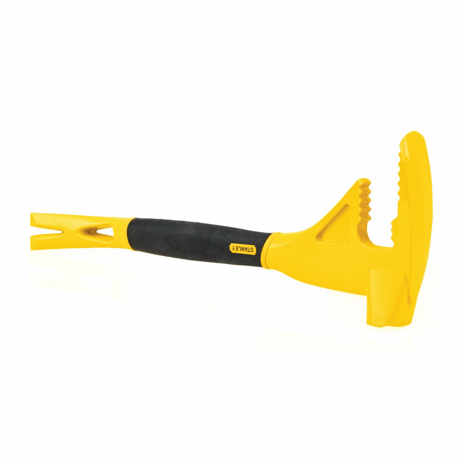 STANLEY Universal Wrecking Tool Claw End, 18 in Overall Lg, 1 in Bar