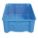 STACKING/NESTING CONTAINER,HD,BLUE