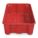 STACKING/NESTING CONTAINER,HD,RED