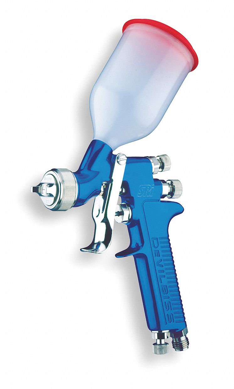 4.5 cfm 29 psi HVLP Spray Gun; For Use With Gravity Cup Grainger