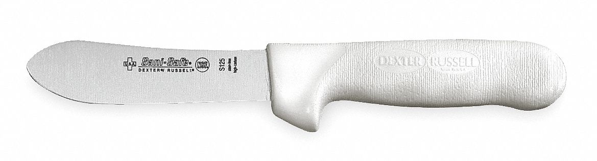 SLIME KNIFE,4 1/2 IN,POLY,WHITE