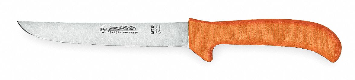  Dexter USA - Cuchillo de goma con hoja de alto carbono,  herramienta 9232 mango de haya : Hogar y Cocina