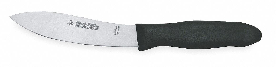 LAMB SKINNER,5 1/4 IN,POLY,BLACK