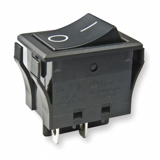 Nkk Rocker Switch Contact Form Spst Number Of Connections 2 Terminals 0187 In Solder Lug 1453