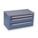 DISTRIBUTEUR DE FORET, 7 3/4 PO H, LETTRES, GRIS