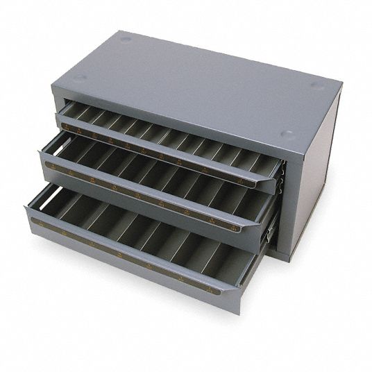 HUOT, 29 Compartments, For Use With Letter Sizes, Reamer Storage ...
