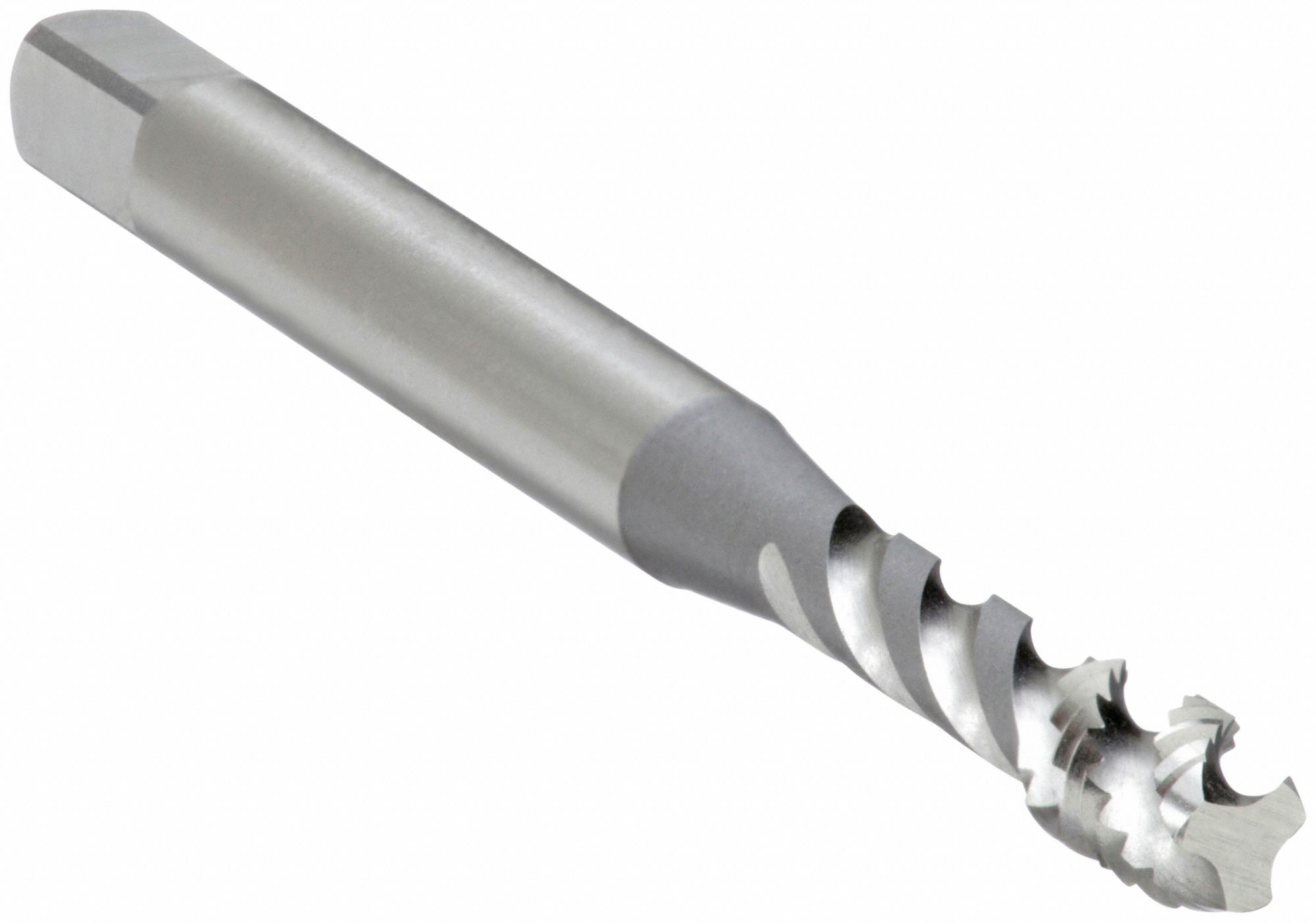 Spiral Flute Tap: M4x0.7 Thread Size, 5.00 mm Thread Lg, 54.00 mm Overall Lg, Modified Bottoming
