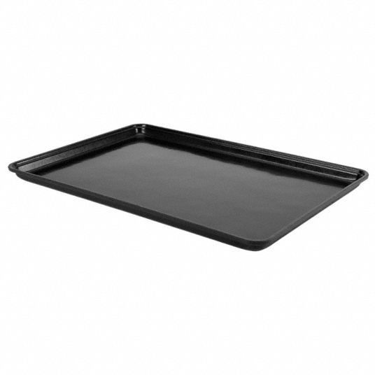 1318FMT309 - Fiberglass Market Tray 17 3/4 x 12-3/4 x 1 - Ebony