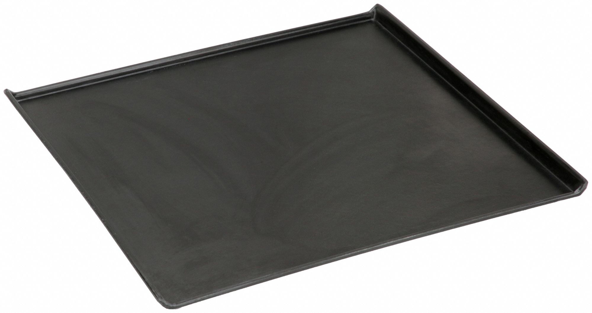 MOLDED FIBERGLASS, 24 1/2 in x 23 in x 1 in, ESD Conductive, Tray with Drop Sides 2TU35