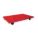 SOLID-DECK STEEL GENERAL PURPOSE DOLLY, 2,000 LB LOAD CAPACITY, SOLID IRON, RED